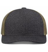 Melange Heather Low-Profile Trucker - 210C